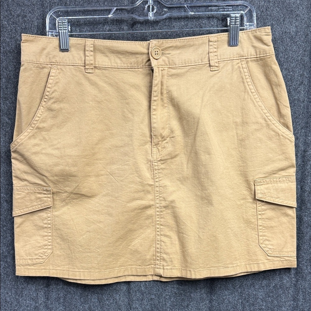 Classic Tan Mini Skirt